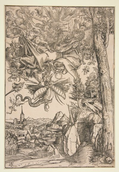 Uciski św. Antoniego autorstwa Lucas Cranach the Elder