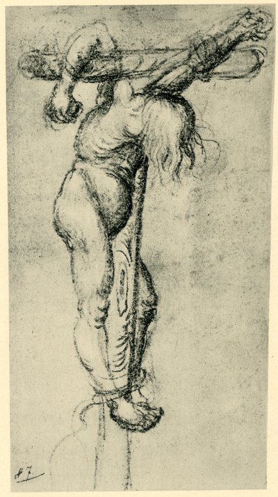 Złodziej na krzyżu, 1500-1504, 1943. autorstwa Lucas Cranach the Elder