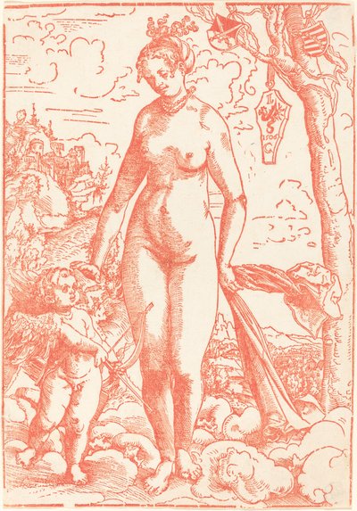 Wenus i Kupidyn autorstwa Lucas Cranach the Elder