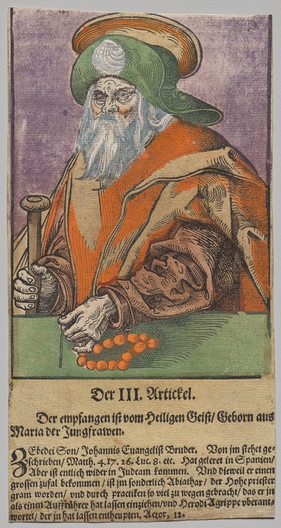 Jakub Większy od Chrystusa, Apostołów i św. Pawła autorstwa Lucas Cranach the Elder, After
