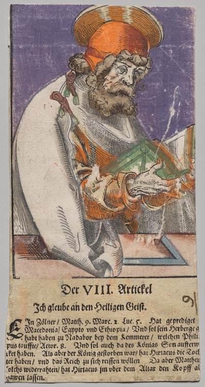 Mateusz od Chrystusa, apostołów i św. Pawła autorstwa Lucas Cranach the Elder, After