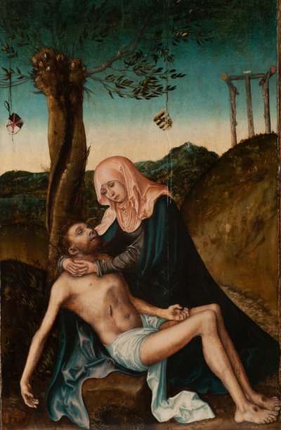 Słowacki: Pieta Pieta pod krzyżem autorstwa Lucas Cranach the Elder and workshop
