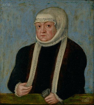 Bona Sforza autorstwa Lucas Cranach the Younger