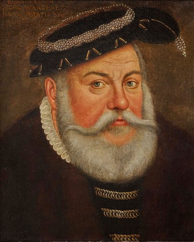 Jerzy Pobożny, margrabia brandenburski-Ansbach 1484-1543. autorstwa Lucas Cranach the Younger