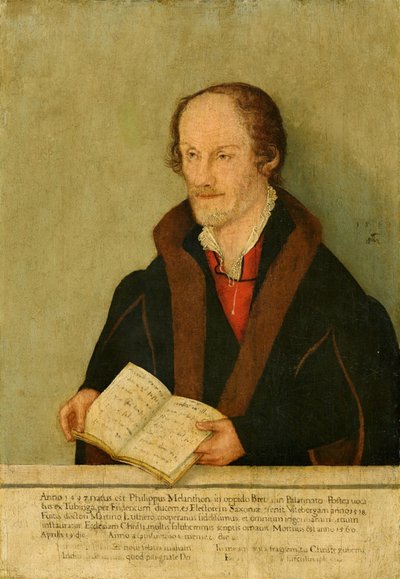 Portret Filipa Melanchtona autorstwa Lucas Cranach the Younger