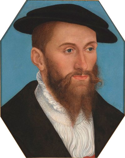 Portret mężczyzny autorstwa Lucas Cranach the Younger