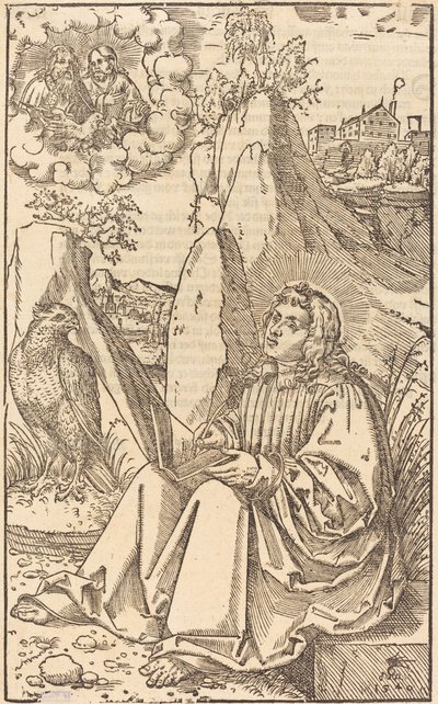 Święty Jan w krajobrazie autorstwa Lucas Cranach the Younger
