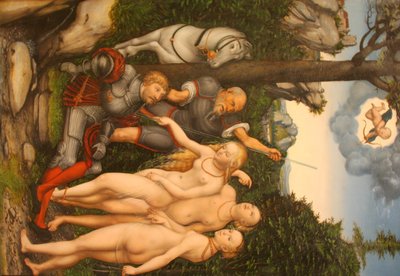 Wyrok w Paryżu autorstwa Lucas Cranach the Younger
