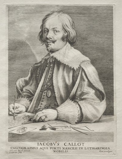 Jacques Callot autorstwa Lucas Emil Vorsterman