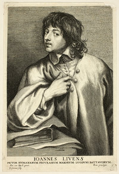 Jan Lievens autorstwa Lucas Emil Vorsterman
