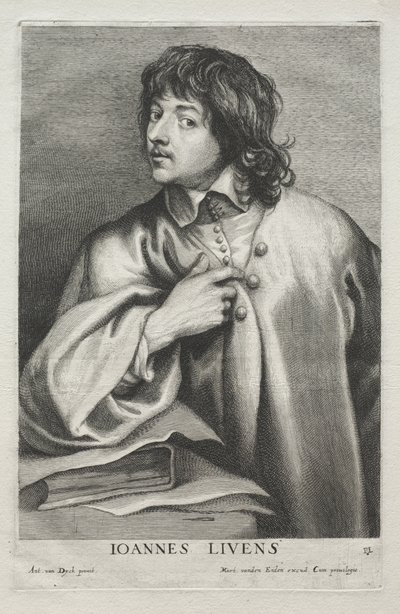 Jan Lievens autorstwa Lucas Emil Vorsterman