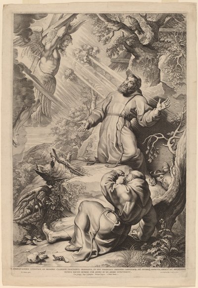 Stygmaty św. Franciszka autorstwa Lucas Emil Vorsterman