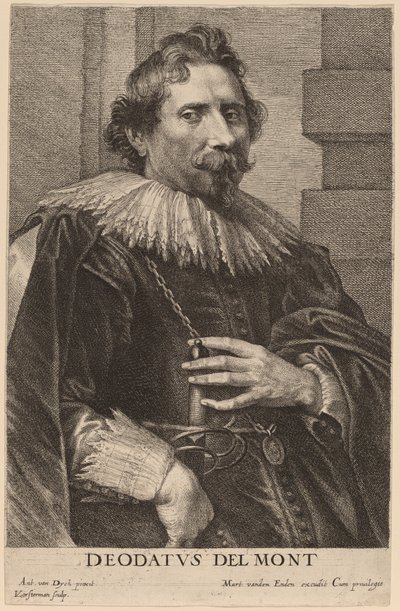 Nagle Delmont autorstwa Lucas Emil Vorsterman after Sir Anthony van Dyck
