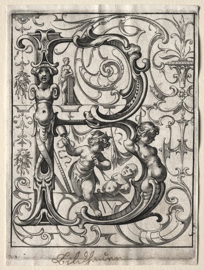 Nowa broszura ABC: B, 1627. autorstwa Lucas Kilian