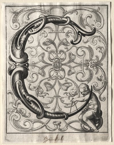 Nowa broszura ABC: C, 1627. autorstwa Lucas Kilian