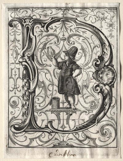 Nowa broszura ABC: D, 1627. autorstwa Lucas Kilian