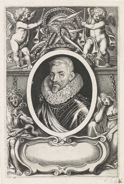 Portret Johanna Tserclaesa, hrabiego Tilly autorstwa Lucas Vorsterman the Elder