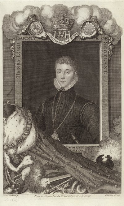 Portret Henryka, Lorda Darnleya autorstwa Lucas de Heere