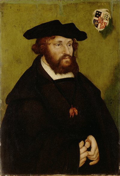 Christian II de Danemark, Norvege et Suede - Portret króla Danii Christiana II (1481-1559), autorstwa Cranacha, Lucasa Starszego (1472-1553). Olej na drewnie autorstwa Lucas the Elder Cranach