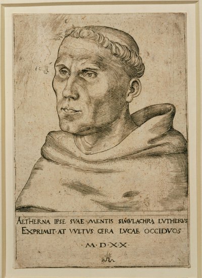 Marcin Luter ... (rycina) autorstwa Lucas the Elder Cranach