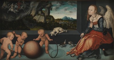 Melancholia autorstwa Lucas the Elder Cranach