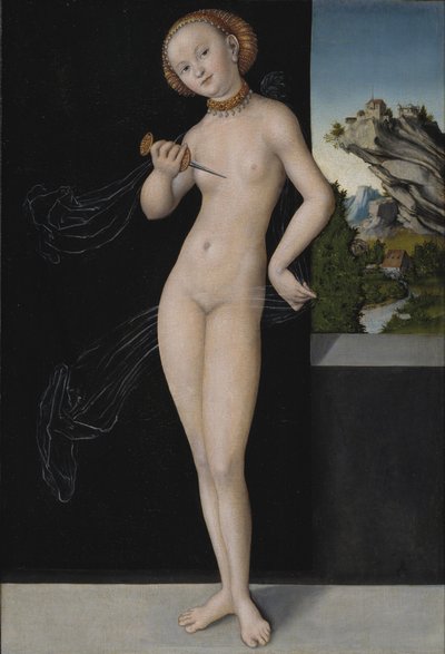 Portret Lukrecji autorstwa Lucas the Elder Cranach