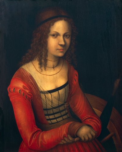 Święta Katarzyna – Lucas Cranach Starszy (1472-1553) autorstwa Lucas the Elder Cranach
