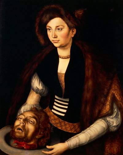 Salome — Lucas Cranach Starszy (1472-1553) autorstwa Lucas the Elder Cranach