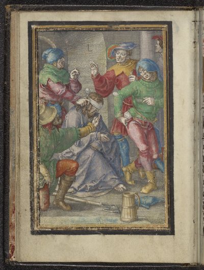 Kpina Męka Chrystusa (tytuł serii) autorstwa Lucas van Leyden