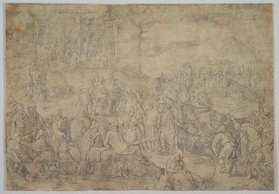 Kalwaria Golgota, 1517. autorstwa Lucas van Leyden