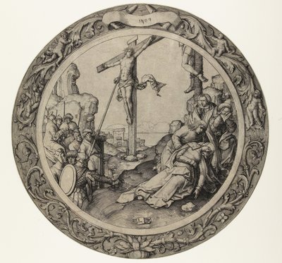 Ukrzyżowanie Okrągła Pasja (tytuł serii) autorstwa Lucas van Leyden