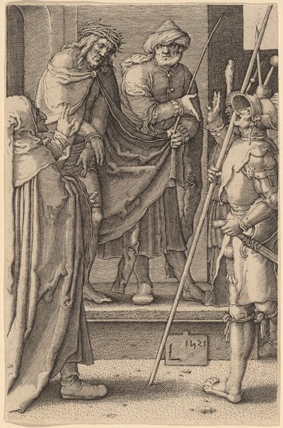Spójrz na mężczyznę autorstwa Lucas van Leyden