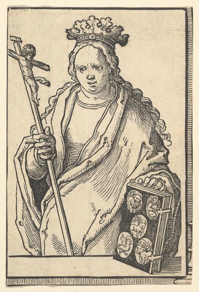 Ecclesia Christi Faith, z serii Sybille, ok. 201 1530. autorstwa Lucas van Leyden
