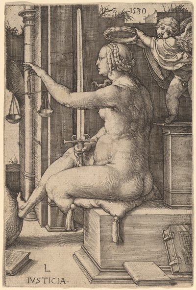 sprawiedliwość autorstwa Lucas van Leyden