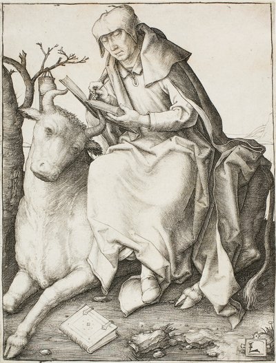 Święty Łukasz autorstwa Lucas van Leyden