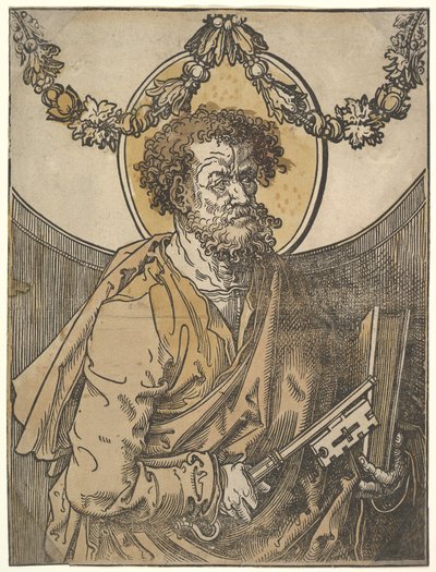 Święty Piotr, 1515. autorstwa Lucas van Leyden