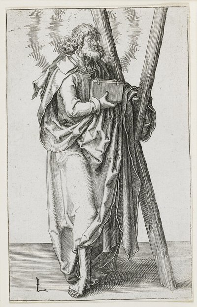św. Andrzeja autorstwa Lucas van Leyden