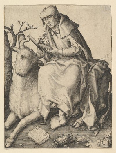 Św. Łukasza, ca. 1508. autorstwa Lucas van Leyden