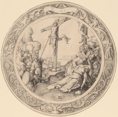 Ukrzyżowanie autorstwa Lucas van Leyden