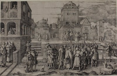 Duży Ecce Homo autorstwa Lucas van Leyden