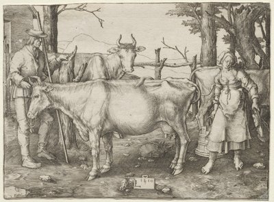 Dojarka autorstwa Lucas van Leyden
