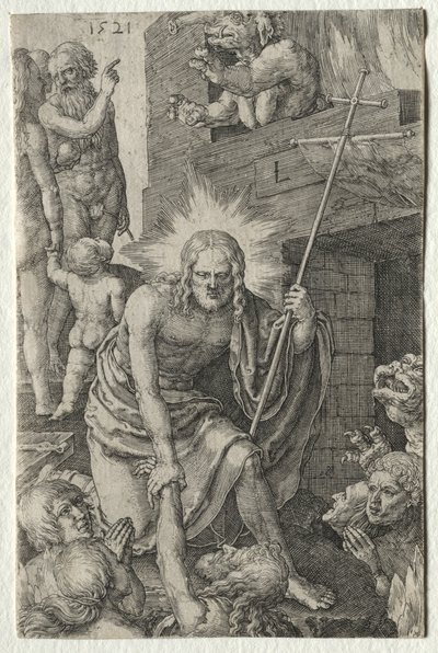 Pasja: Zejście do Limbo autorstwa Lucas van Leyden