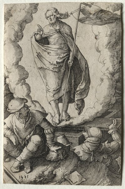 Pasja: Zmartwychwstanie autorstwa Lucas van Leyden