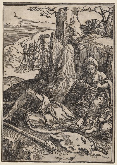 Siła kobiet: Samson i Dalila autorstwa Lucas van Leyden