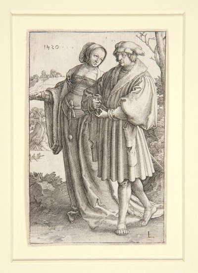 Promenada autorstwa Lucas van Leyden