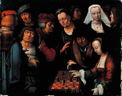 Szachiści autorstwa Lucas van Leyden