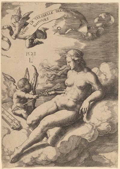 Wenus i Kupidyn autorstwa Lucas van Leyden
