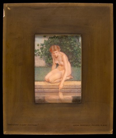 Przy czystej fontannie, 1907. autorstwa Lucia Fairchild Fuller