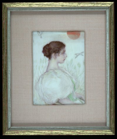 Głowa Młodej Dziewczyny, ca. 1900. autorstwa Lucia Fairchild Fuller