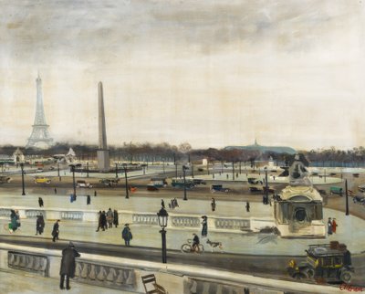 Bez tytułu (Place de la Concorde) autorstwa Lucien Adrion